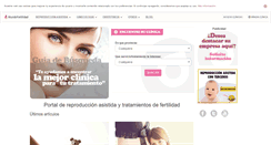 Desktop Screenshot of mundofertilidad.com